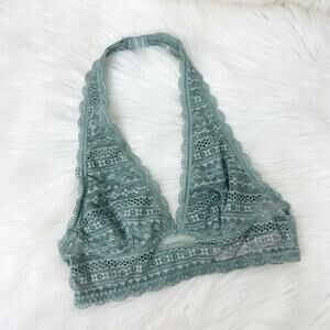 Victoria’s Secret Green Lace Bralette Size XS